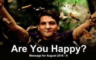 Are you happy